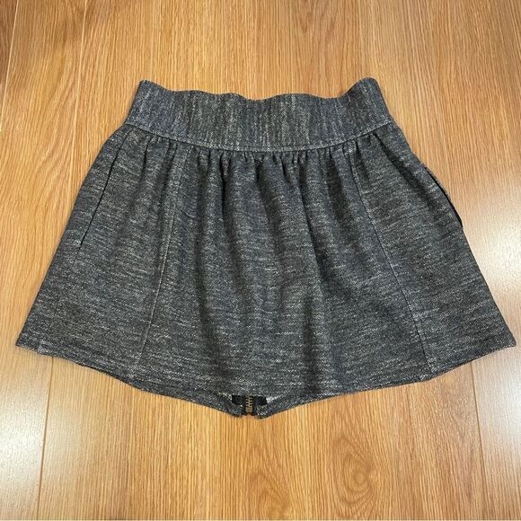 Aritzia Wilfred Wool Zipper Mini Skirt Grey - Picture 8 of 13